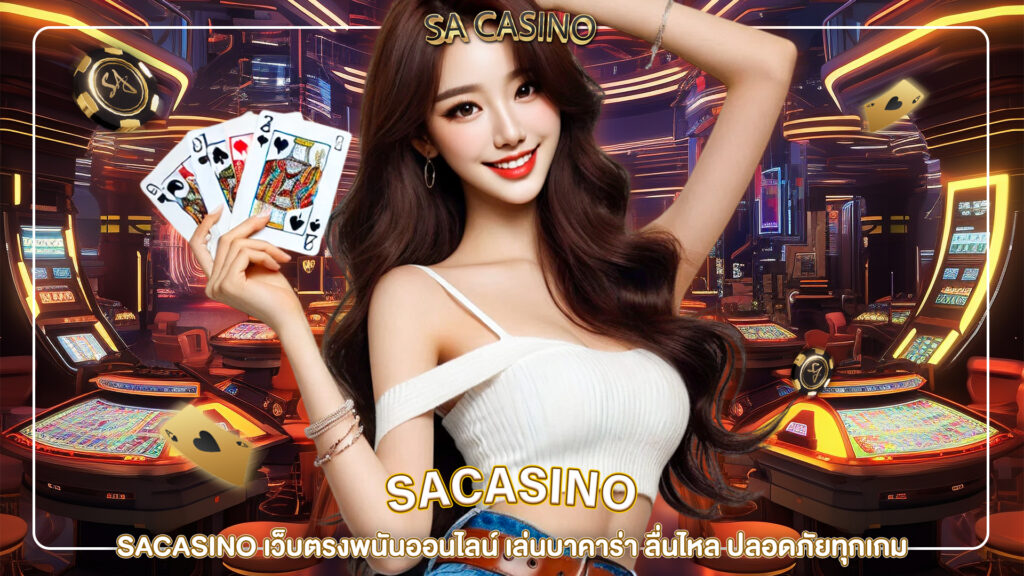 SACASINO เว็บตรงพนันออนไลน์ เล่นบาคาร่า ลื่นไหล ปลอดภัยทุกเกม