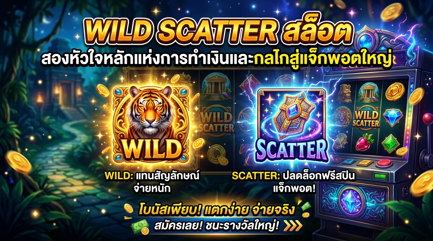 Wild_Scatter_สล็อต_สองหัวใจหลัก